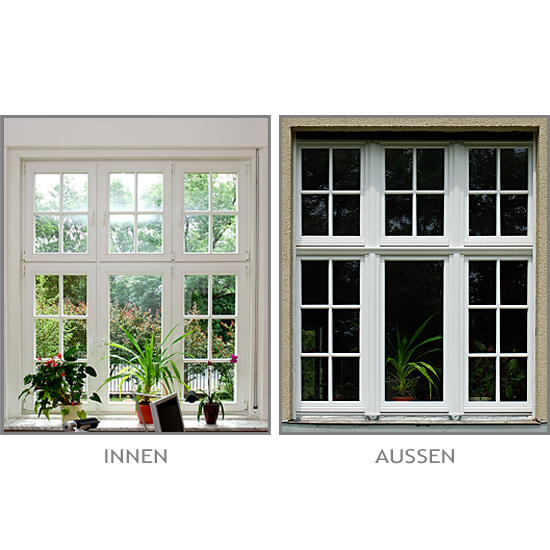 Mehrteiliges Fenster